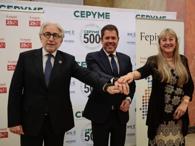 CEPYME, Foment y Fepime acuerdan una alianza estratégica permanente para potenciar el tamaño de las pymes españolas