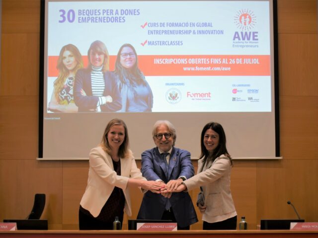 Foment impulsa la tercera edició del programa Academy for Women Entrepreneurs a Catalunya amb el Consolat General dels EUA a Barcelona