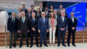 Foment del Treball y CEOE Aragón se reúnen en el Consejo Empresarial para mejorar la colaboración empresarial entre ambos territorios