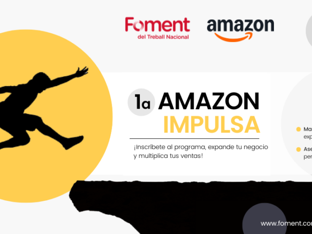 Foment del Treball y Amazon colaboran en un nuevo programa para acelerar la digitalización de 15 pymes catalanas