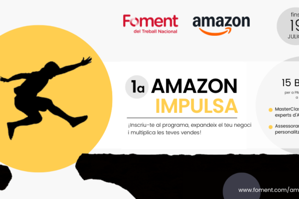 Foment del Treball i Amazon col·laboren en un nou programa per accelerar la digitalització de 15 pimes catalanes
