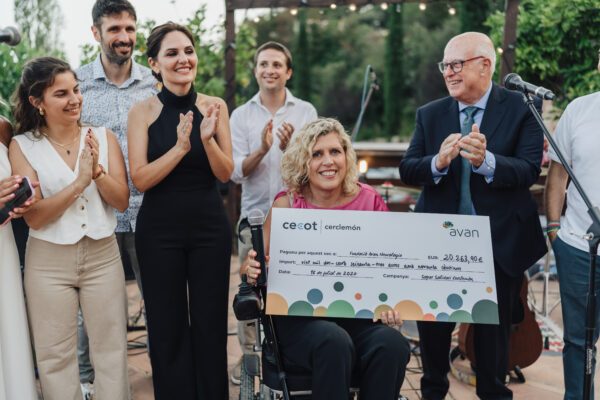 La Cecot, CercleMón i la Fundació AVAN recapten 20.263 euros per ajudar a l’atenció de persones amb malalties neurològiques a Terrassa