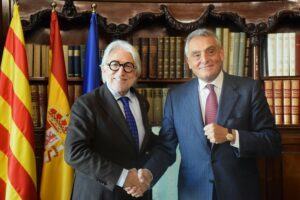 Trobada entre l’ambaixador d’Itàlia i el president de Foment del Treball