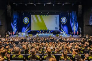 Foment del Treball es galardonado con la Medalla al Mérito de la Guardia Urbana de Barcelona