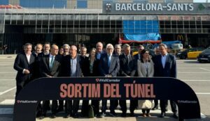 Foment del Treball insiste en que es necesario acabar las obras del Corredor Mediterráneo y acabar con la dinámica centralizadora del Estado