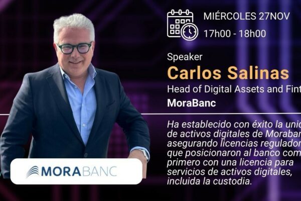 Carlos Salinas, ponente en el World Token Congress