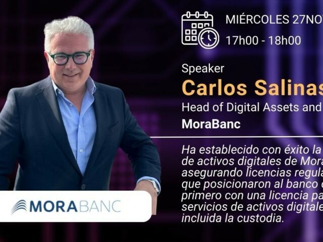 Carlos Salinas, ponente en el World Token Congress