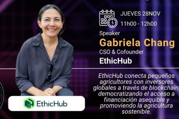 Gabriela Chang, ponente en el World Token Congress