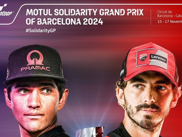 Fila 0 per recaptar fons per a la DANA durant la final solidària de Moto GP del Circuit de Catalunya