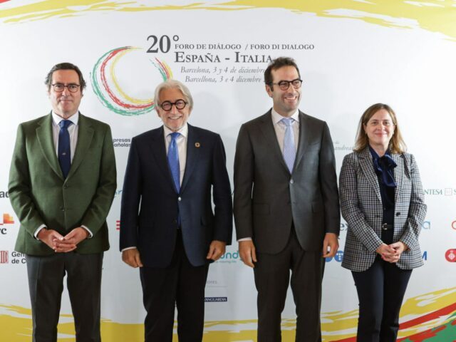 La primera jornada del Foro de Diálogo España-Italia pone en valor la necesidad de activar la reindustrialización para impulsar la Unión Europea