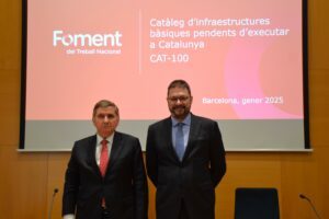 Foment del Treball reclama a la Generalitat i al Govern central un Pacte Català per a les Infraestructures que aporti un mínim de 1.500 milions d’euros complementaris cada any