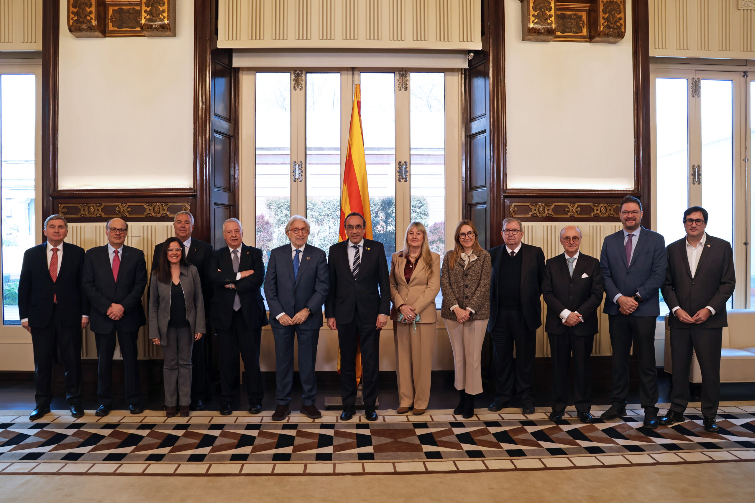 Foment del Treball es reuneix amb el president de Parlament de Catalunya