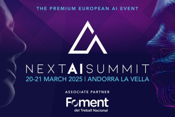 El compte enrere per al Next AI Summit ja ha començat. Aconsegueix la teva entrada al 20% de descompte!